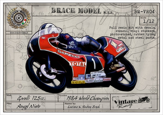 BRACH MODEL - BM-VR 04 1984 Garelli 125cc Angel Nieto