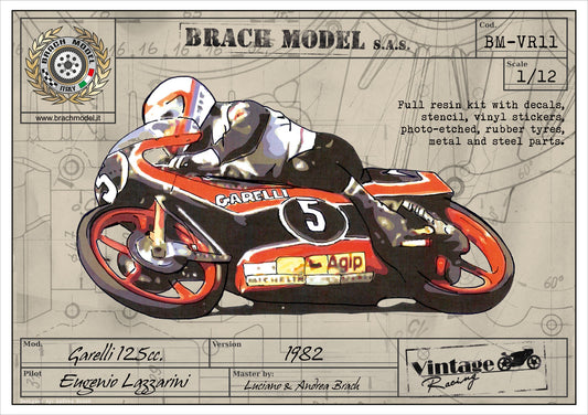 BRACH MODEL - BM-VR 11 1982 Garelli 125cc Eugenio Lazzarini