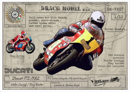 BRACH MODEL - BM-VR 07 Ducati TT2 1982 LIMITED EDITION