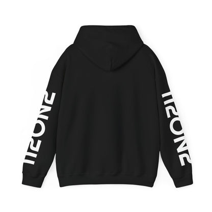 112on2 Branded Sleeves Hoodie - Black - 112ON2 SHOP