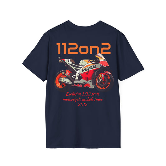 112on2 T-Shirt Cartoon Racing Motorcycle Model V2