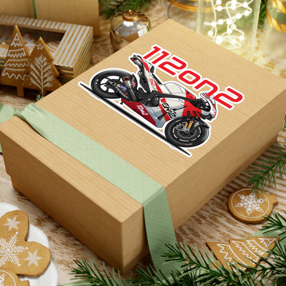 112on2 Cartoon Racing Motorcycle V1 Stickers - 112ON2 SHOP