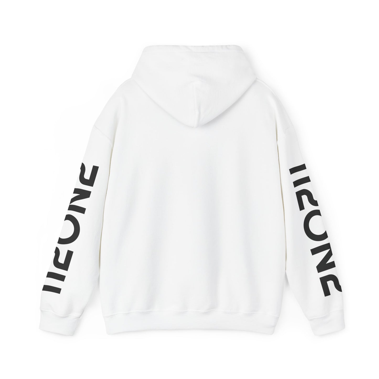 112on2 Branded Sleeves Hoodie - White - 112ON2 SHOP