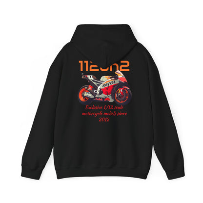 112on2 Hoodie Cartoon Racing Motorcycle Model V2