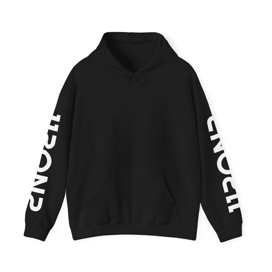 112on2 Branded Sleeves Hoodie - Black - 112ON2 SHOP