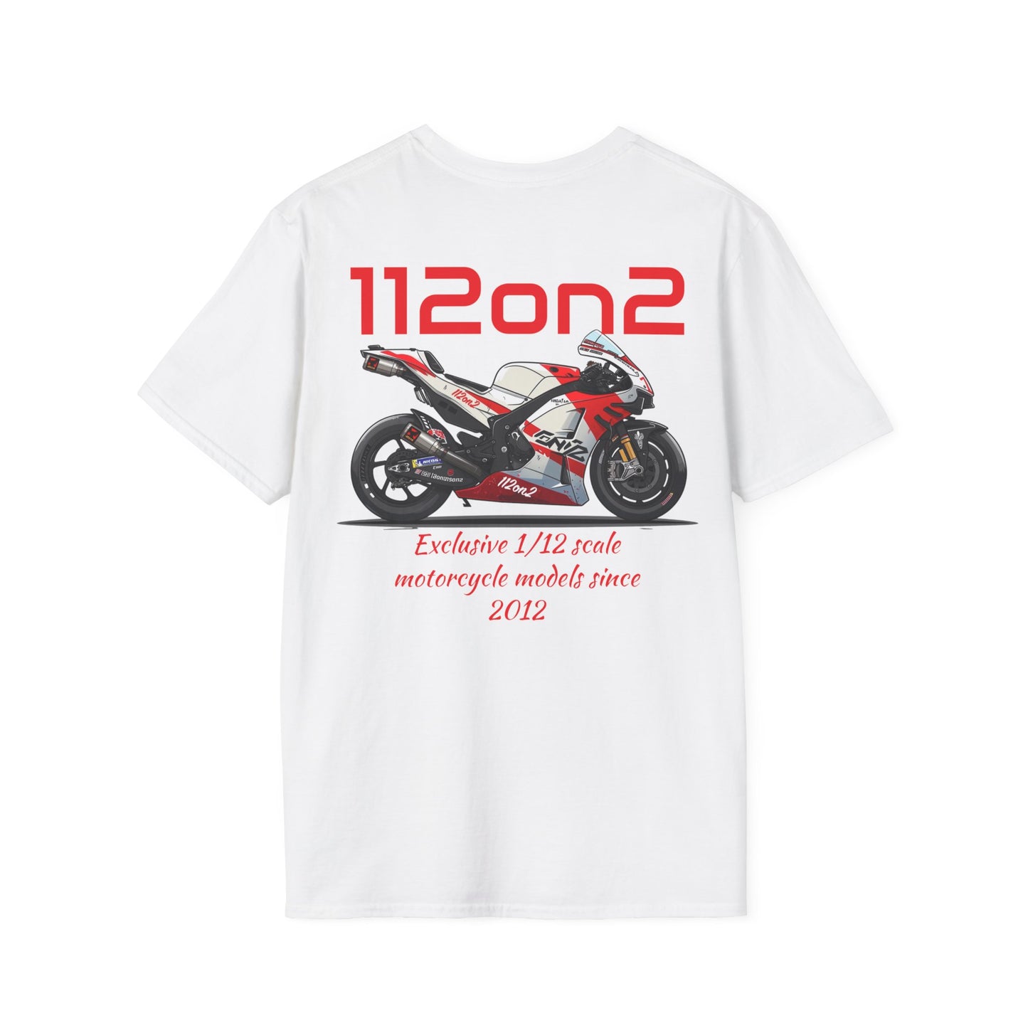 112on2 T-Shirt Cartoon Racing Motorcycle Model V1