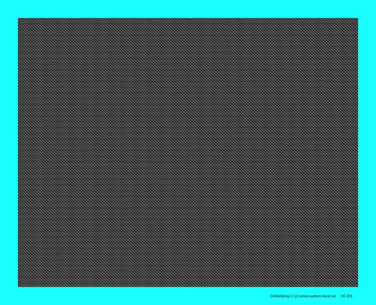 Carbon Fiber Decal Sheet