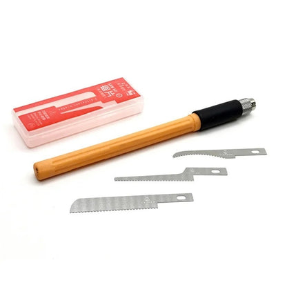 Mini Precision Hand Saw with Interchangeable Blades