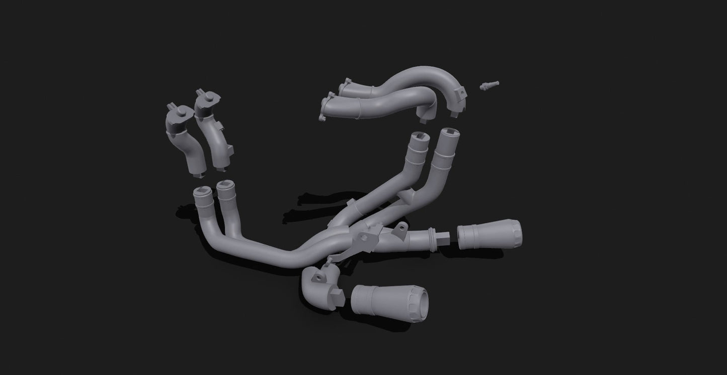 2022 WSBK Ducati Panigale V4 Factory Exhaust