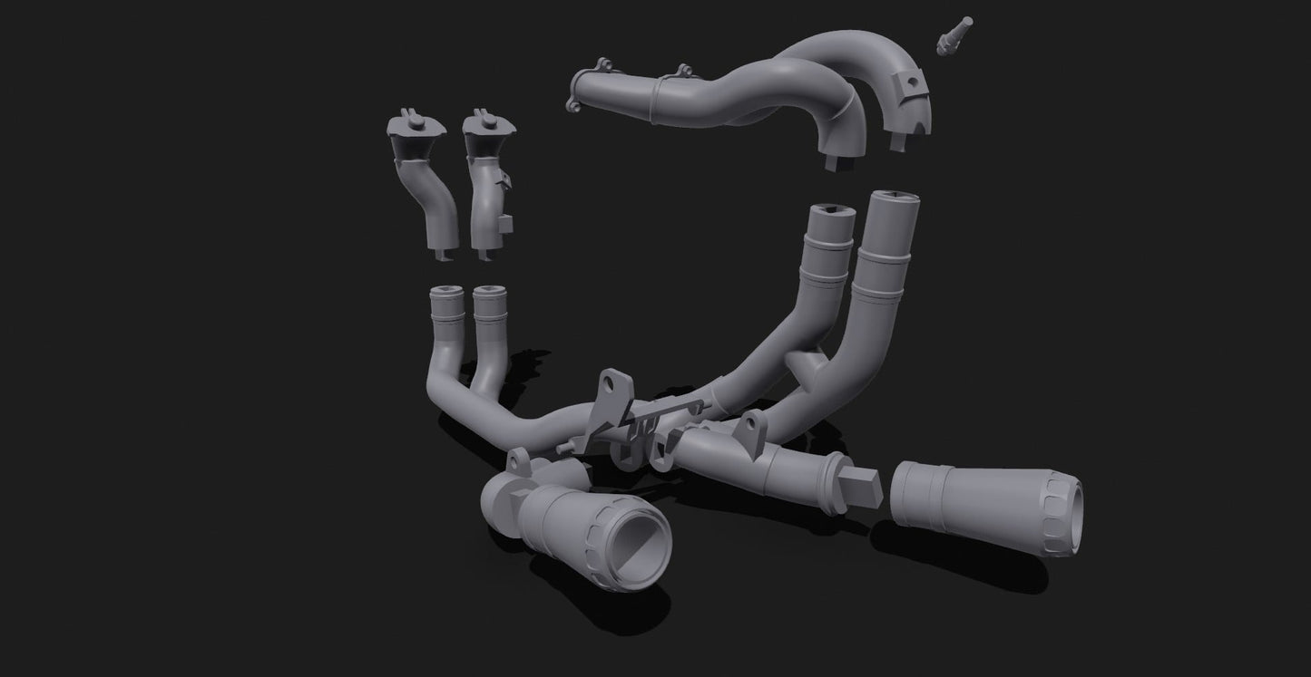 2022 WSBK Ducati Panigale V4 Factory Exhaust